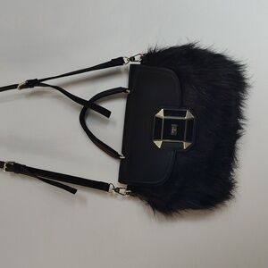 Women's NWT Fiorelli faux fur bag